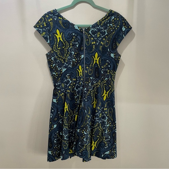 Plenty by Tracy Reece Paisley Tapestry Dress Women’s Size 10 - Picture 6 of 10